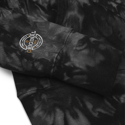 Original Era Unisex Champion Tie-Dye Hoodie with Accent Gold